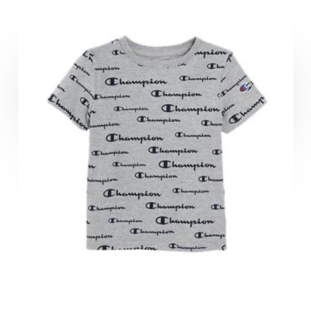 Champion Toddler Boy Short Sleeve Summer Tee Shirt size 5
